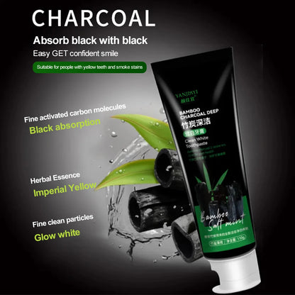 Bamboo Charcoal Whitening Toothpaste