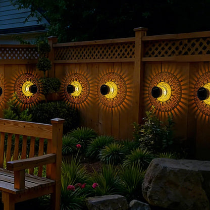 Retro Solar Outdoor Lanterns