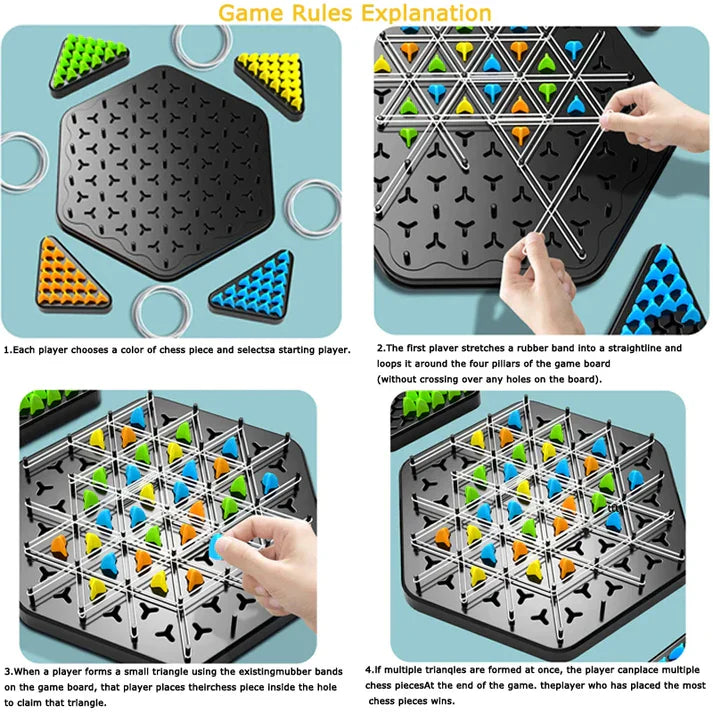 Chess Chain Chain Triangle Chess Game – Urbanoutlet