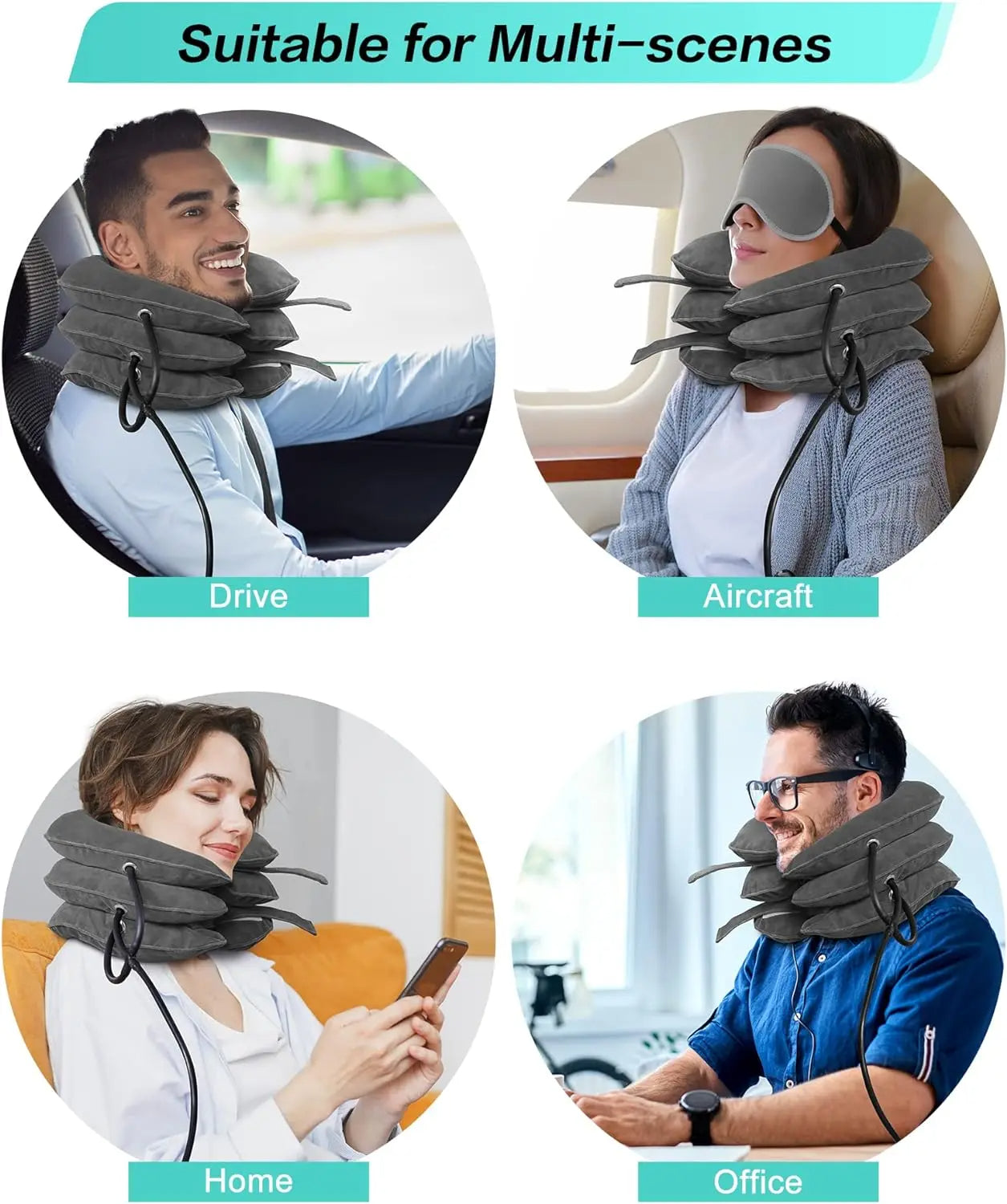 Inflatable Neck Stretcher Collar