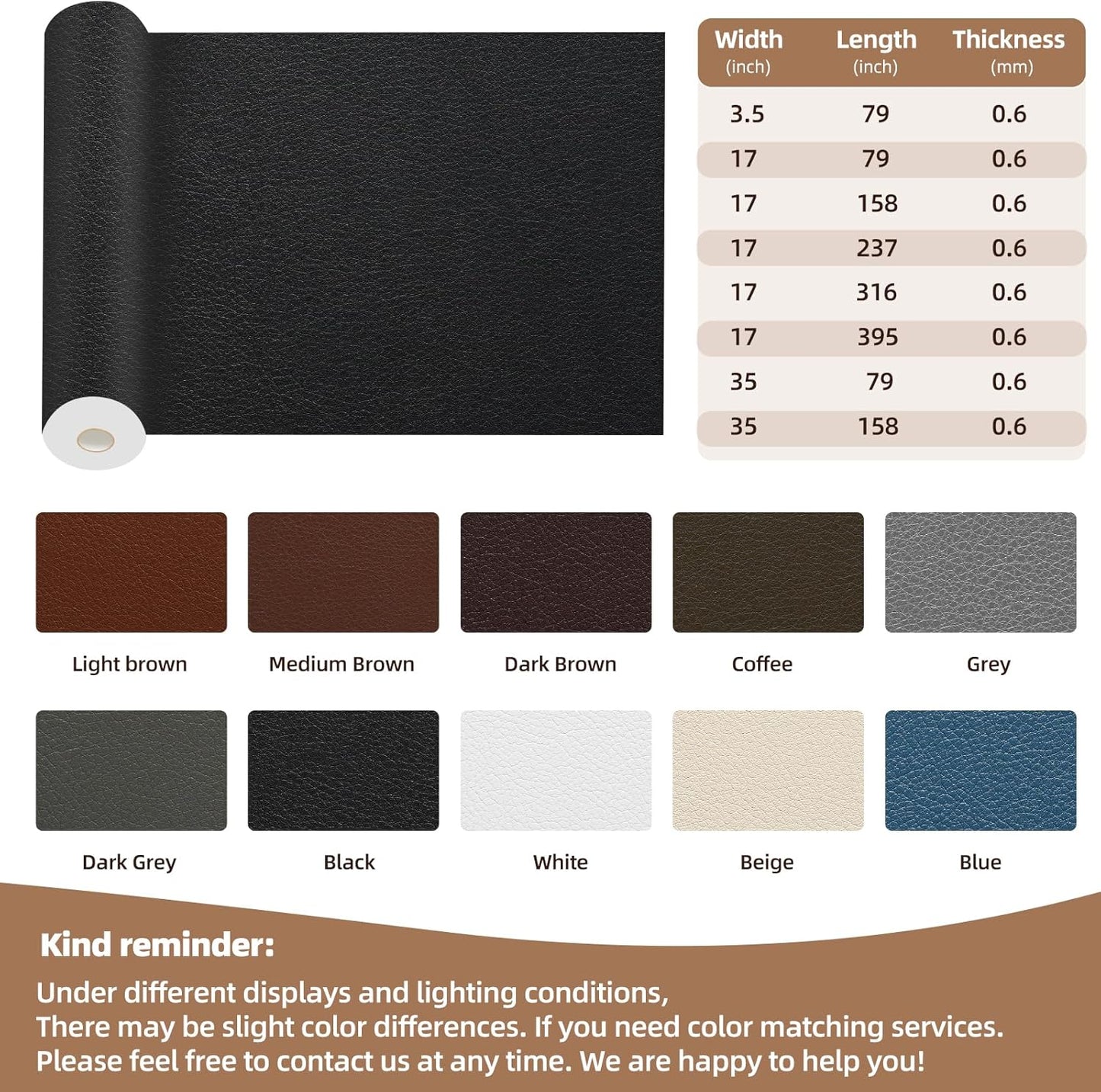 Leather Repair Patch
