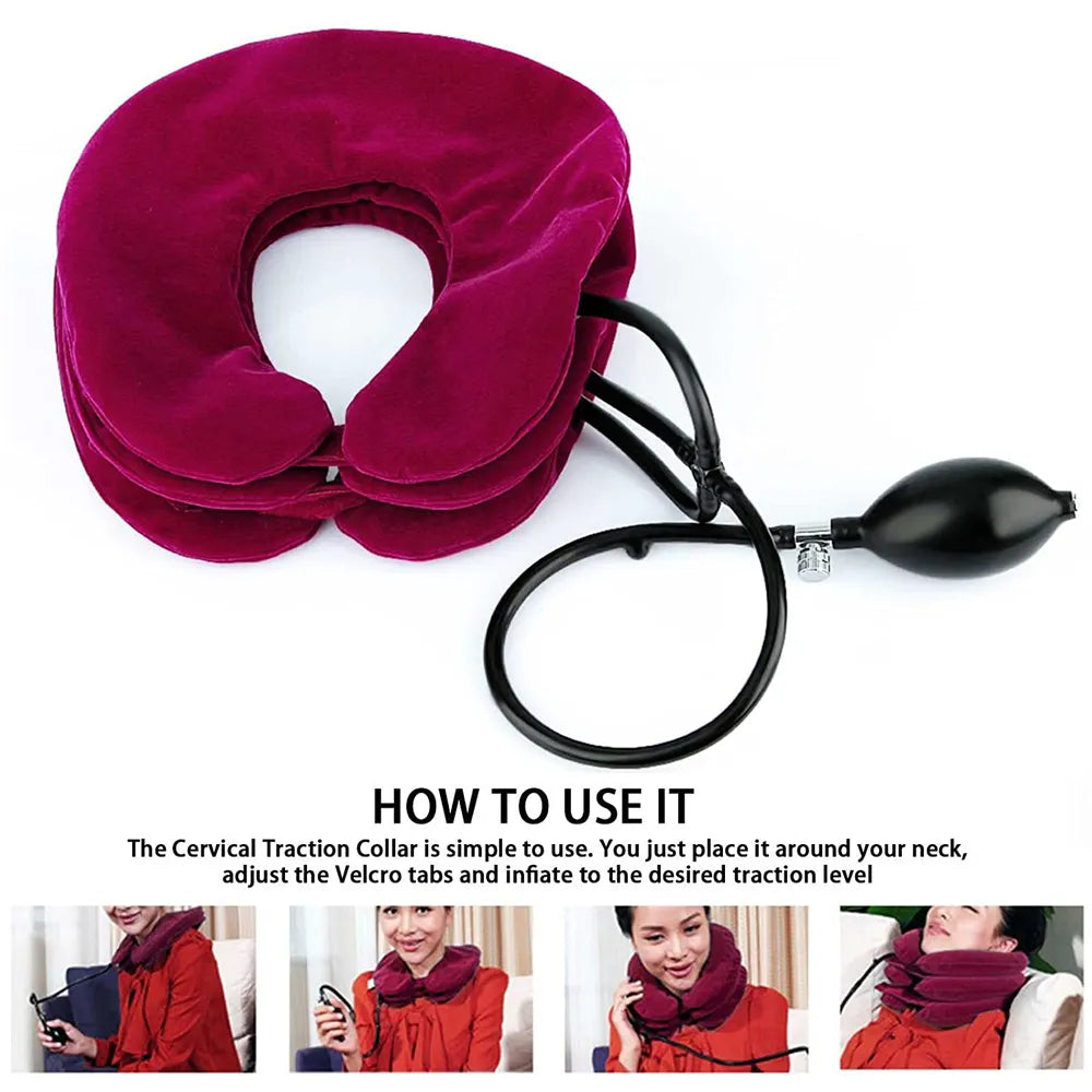 Inflatable Neck Stretcher Collar