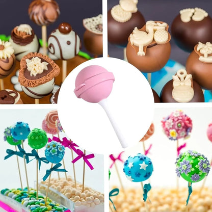 Lollipop Ice Cream Maker, Homemade Popsicle Molds(6pcs)