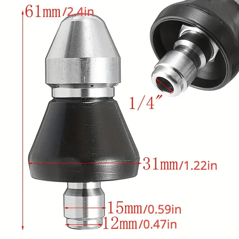 Sewer Cleaning Tool High-pressure Nozzle