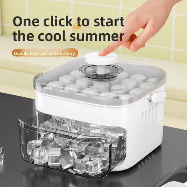 2-in-1 Ice Cube Maker