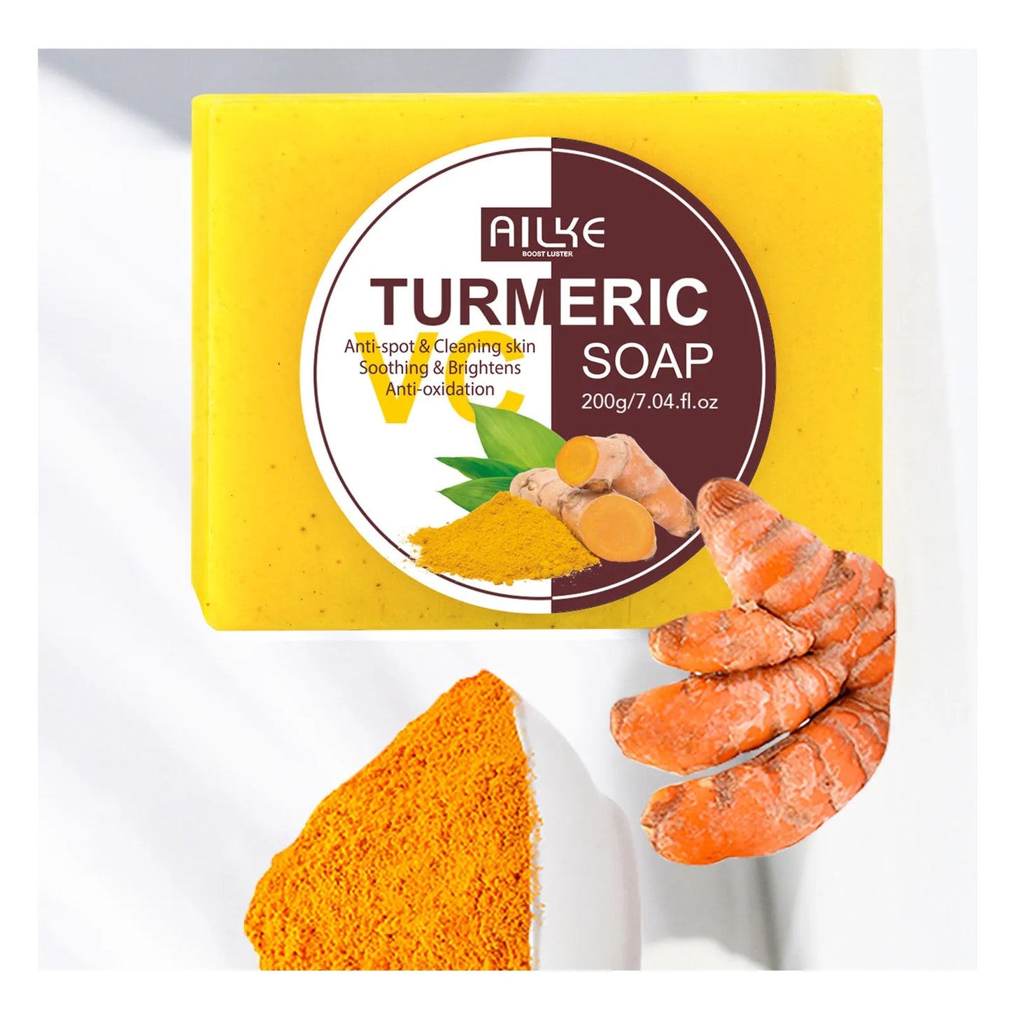 TurmericPure - Natural And Organic Turmeric Soap Bar