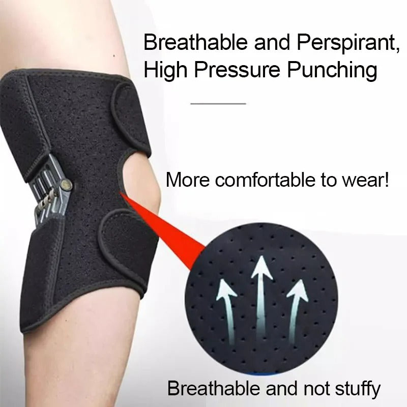 Adjustable Breathable Spring Loaded Knee Brace