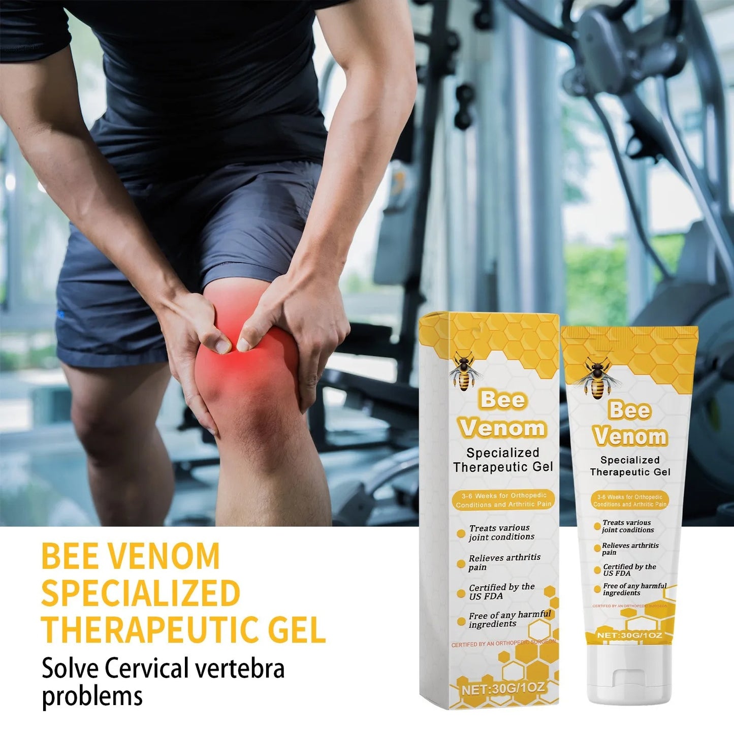 TAILEDEN™ BEE VENOM JOINT THERAPY PAIN RELIEF GEL